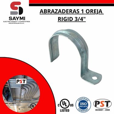 ABRAZADERAS 1 OREJA RIGID 3/4″