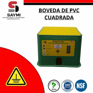 BOVEDA PVC CUADRADA