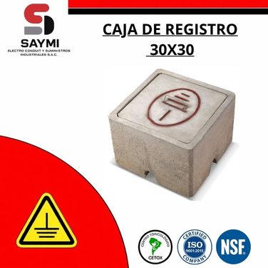 CAJA DE REGISTRO 30 X 30