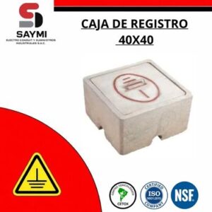 CAJA DE REGISTRO 40 X 40