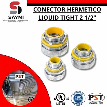 CONECTOR RECTO HERMETICO LIQUID TIGHT 2-1/2″