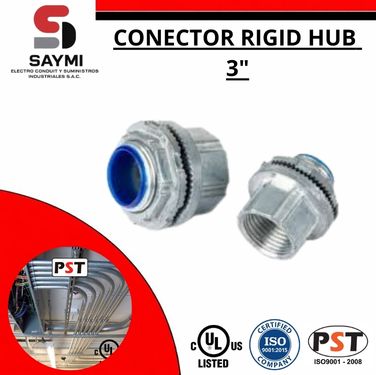 CONECTOR RIGID HUB 3″