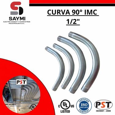 CURVA 90° IMC CONDUIT 1/2″