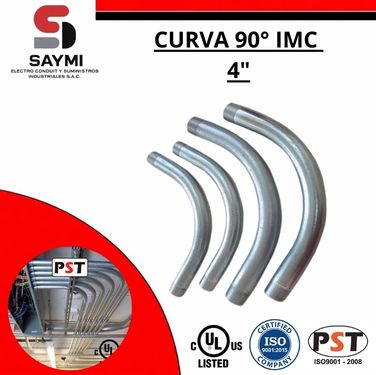 CURVA 90° IMC CONDUIT 4″