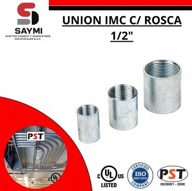 UNION CONDUIT IMC C/ ROSCA 1/2″