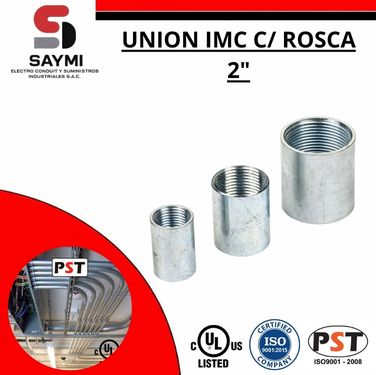UNION CONDUIT IMC C/ ROSCA 2″